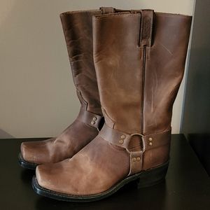 Men's Boulet harness boots brown 9